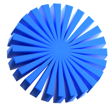 Circle Spin  3D Icon