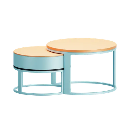 Circle table  3D Icon