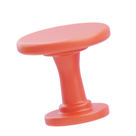 Circle Table  3D Icon
