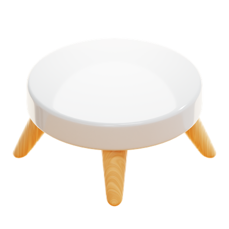 CIRCLE TABLE  3D Icon