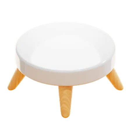 CIRCLE TABLE  3D Icon