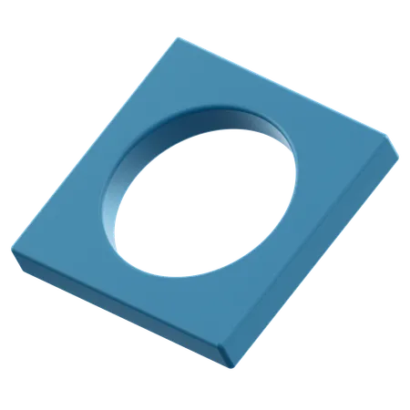 Circle tube  3D Icon