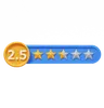 Circle Two Point Five Star