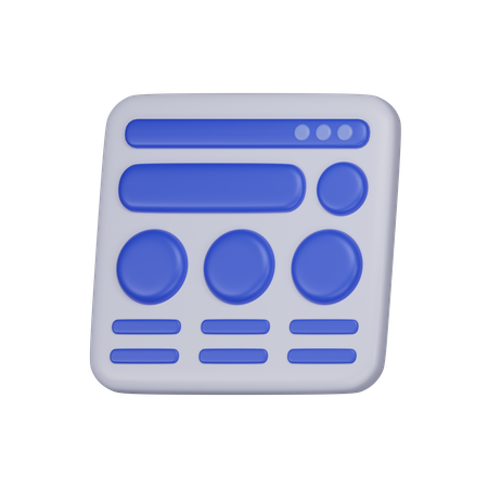 Circlular  3D Icon