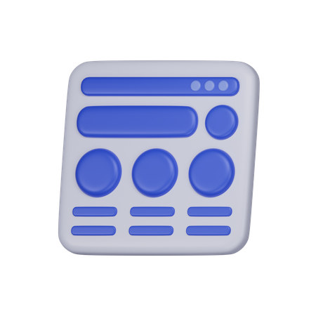 Circlular  3D Icon