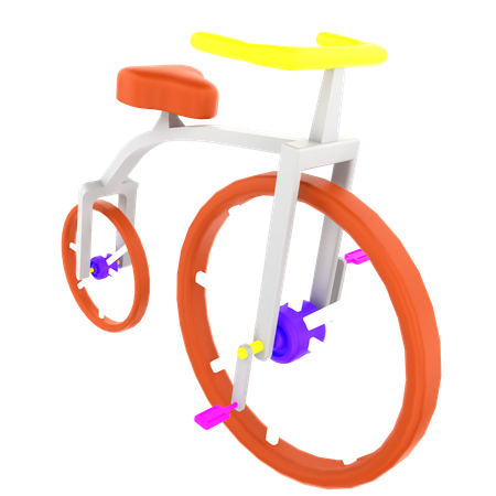 Ciclo de circo  3D Icon