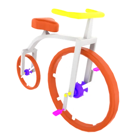 Ciclo de circo  3D Icon