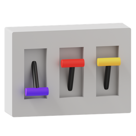 회로  3D Icon