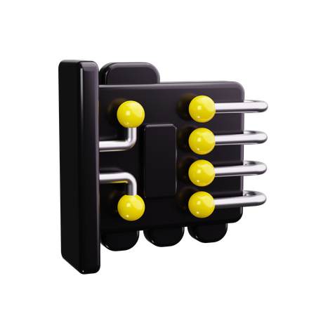 Circuit  3D Icon