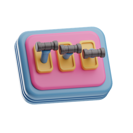 Circuit  3D Icon