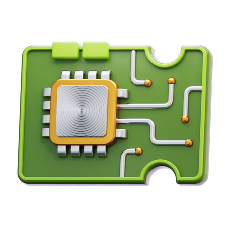 CIRCUIT BOARD  3D Icon