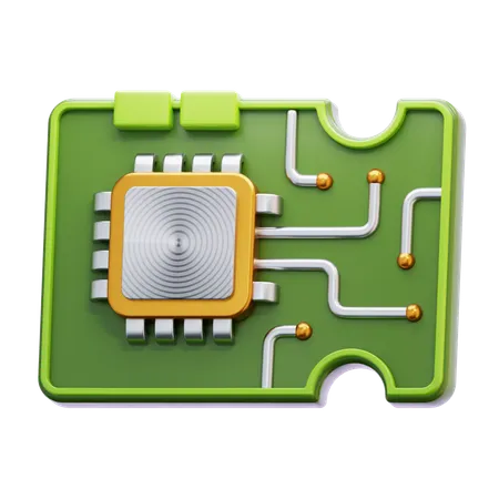 CIRCUIT BOARD  3D Icon