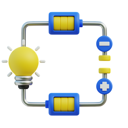 Circuit électrique  3D Icon