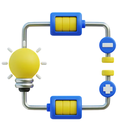 Circuit électrique  3D Icon