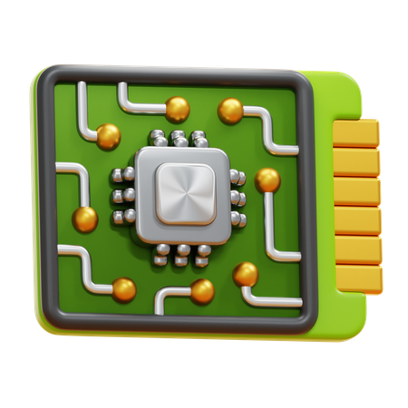 Circuit imprimé  3D Icon