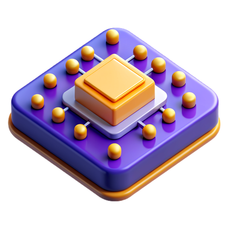 Circuit imprimé  3D Icon