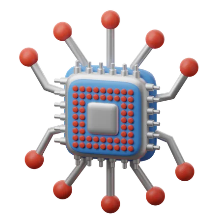 Circuit imprimé  3D Icon