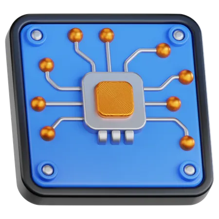 Circuit imprimé  3D Icon