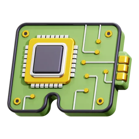 Circuit imprimé  3D Icon