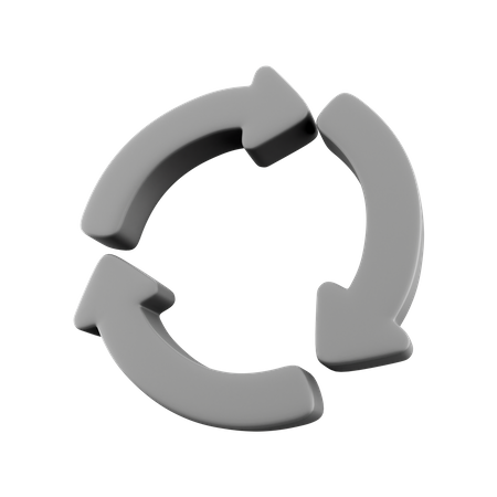 Circulaire  3D Icon