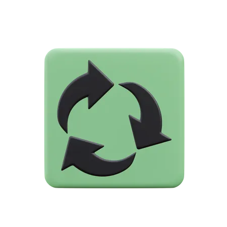 Circular Arrow  3D Icon