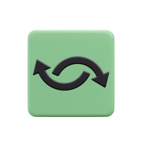 Circular Arrow  3D Icon