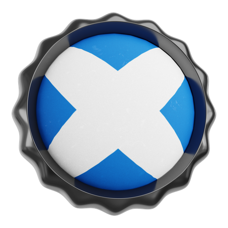 Circular Badge  3D Icon