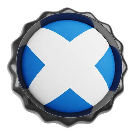 Circular Badge  3D Icon