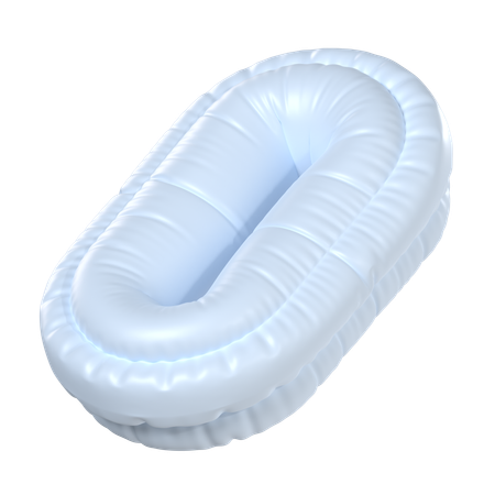 Circular Balloon  3D Icon