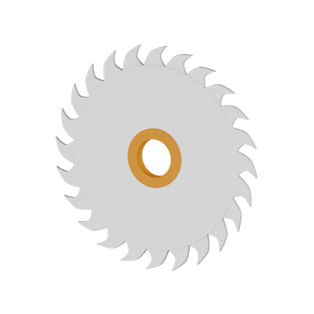 Circular Blade  3D Icon