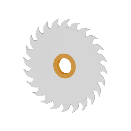 Circular Blade  3D Icon