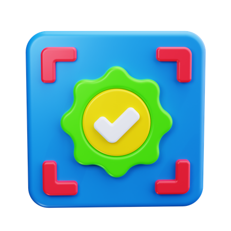 Circular Checkmark  3D Icon