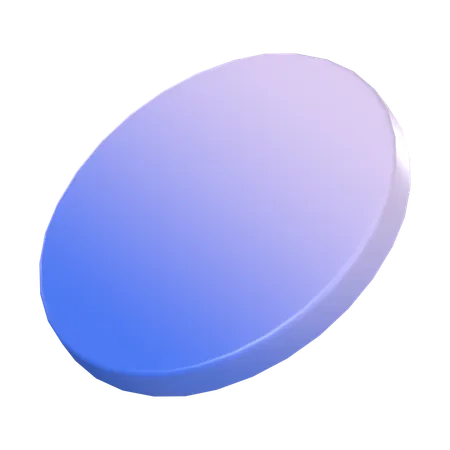 Circular Gradient  3D Icon
