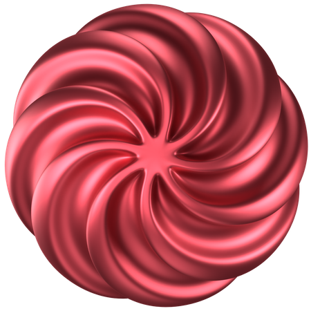 Circular Ring Abstract Shape  3D Icon