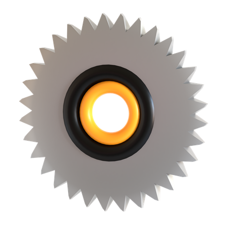 Circular Saw  3D Icon