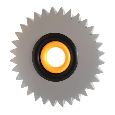 Circular Saw  3D Icon