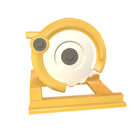 Circular Saw  3D Icon