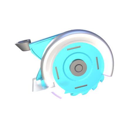 Circular Saw  3D Icon