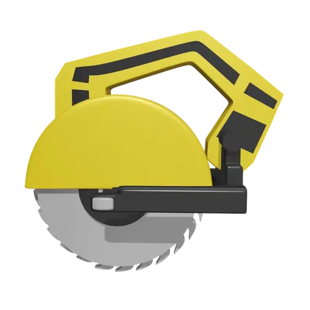 Circular Saw  3D Icon