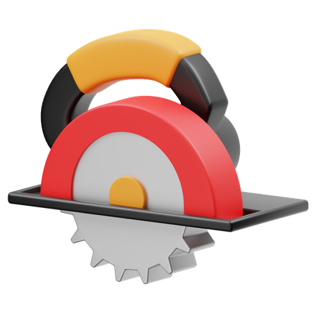 Circular Saw  3D Icon