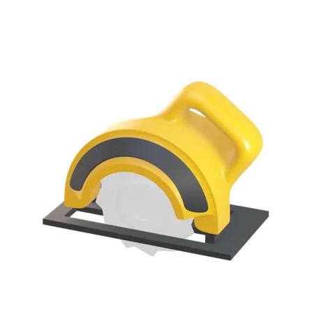 Circular Saw  3D Illustration