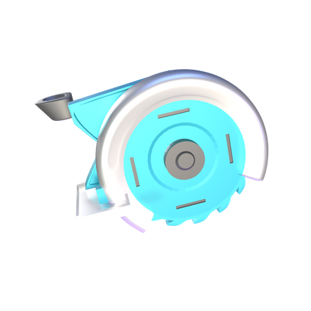 Circular Saw  3D Icon