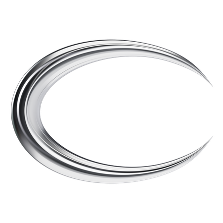 Circular Stripe  3D Icon