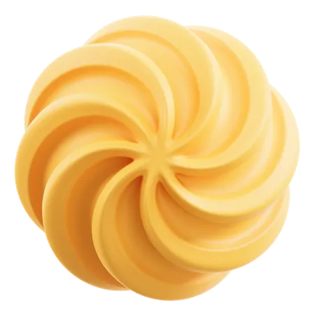 Circular vortex  3D Icon