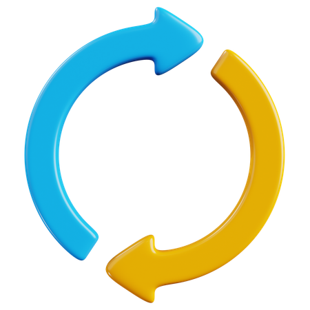 Circulate  3D Icon