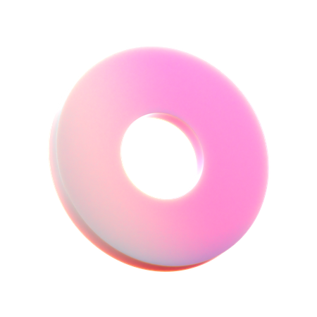 Círculo  3D Icon