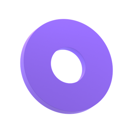 Círculo  3D Icon