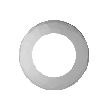 Círculo  3D Icon
