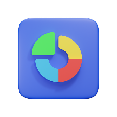 Gráfico Circular  3D Icon