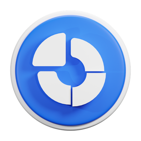 Gráfico Circular  3D Icon